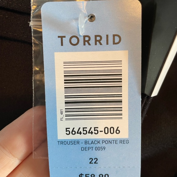 Torrid dress pant 22 - Picture 3 of 3